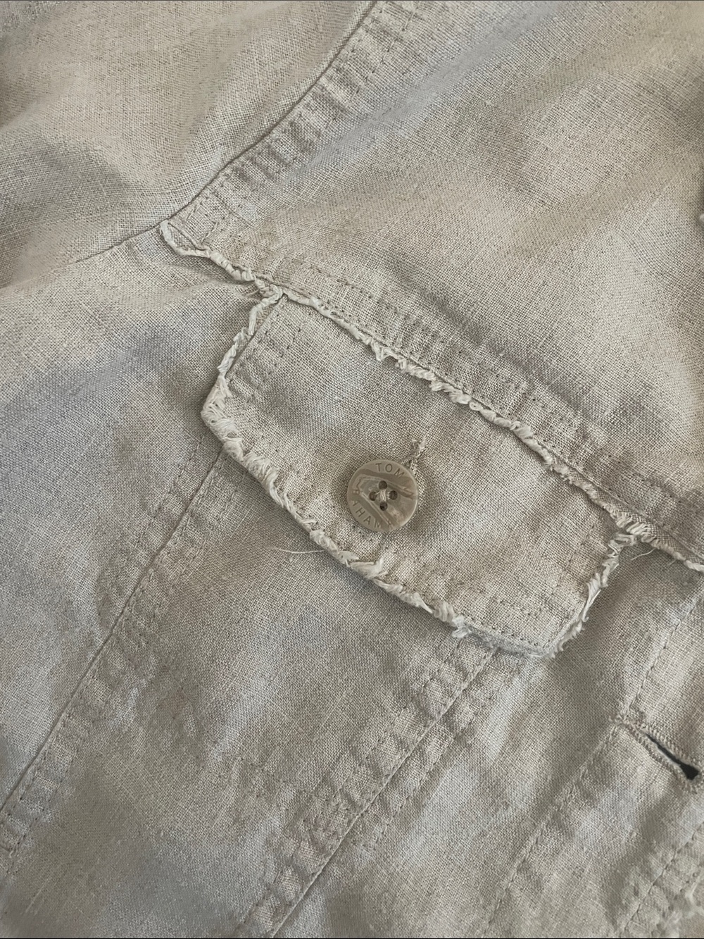 TOMMY BAHAMA Two Palms Linen Raw-Edge Jacket - Picture 12 of 16